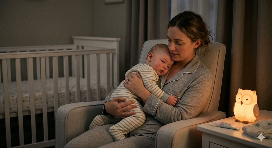 How to Soothe a Teething Baby at Night Without Constant Wakeups