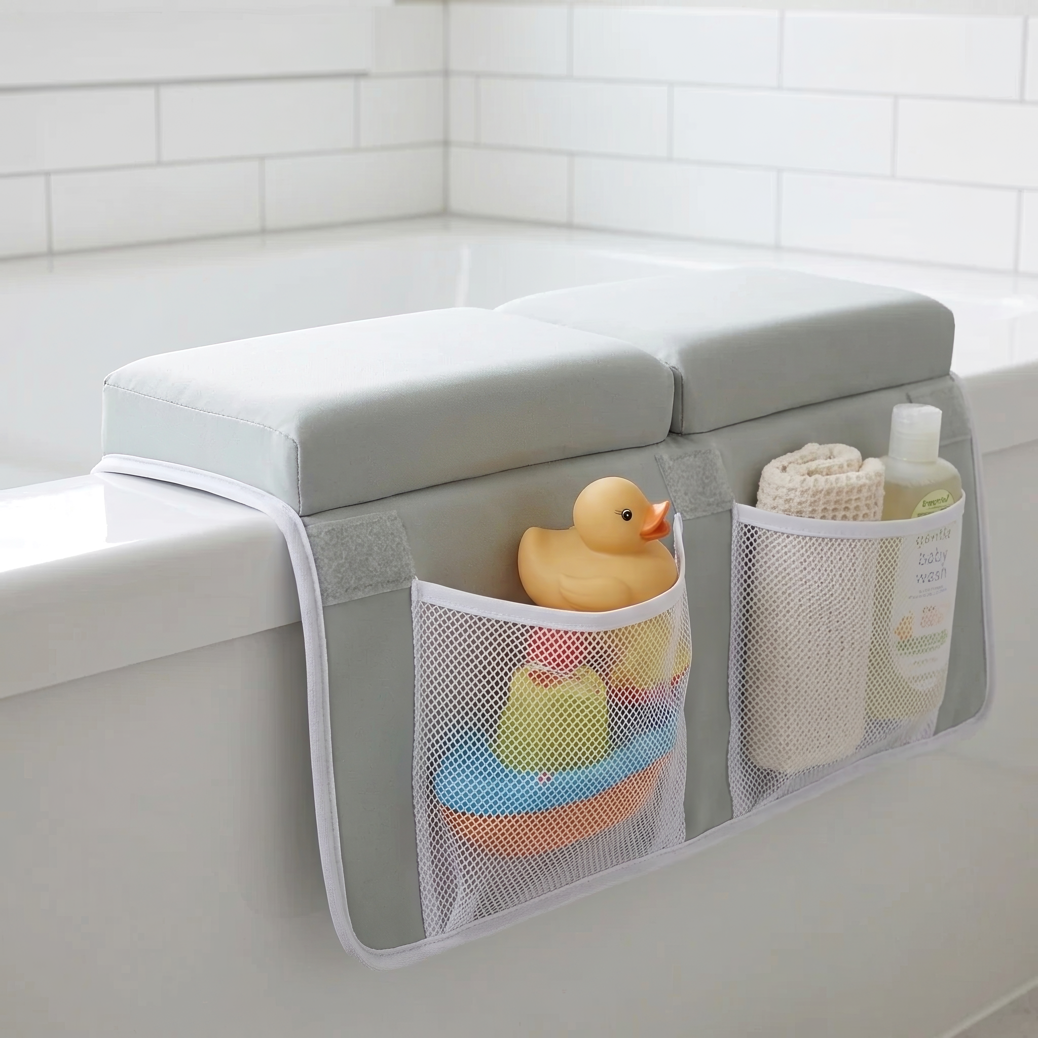 Baby Bath Kneeler & Elbow Rest Pad Set