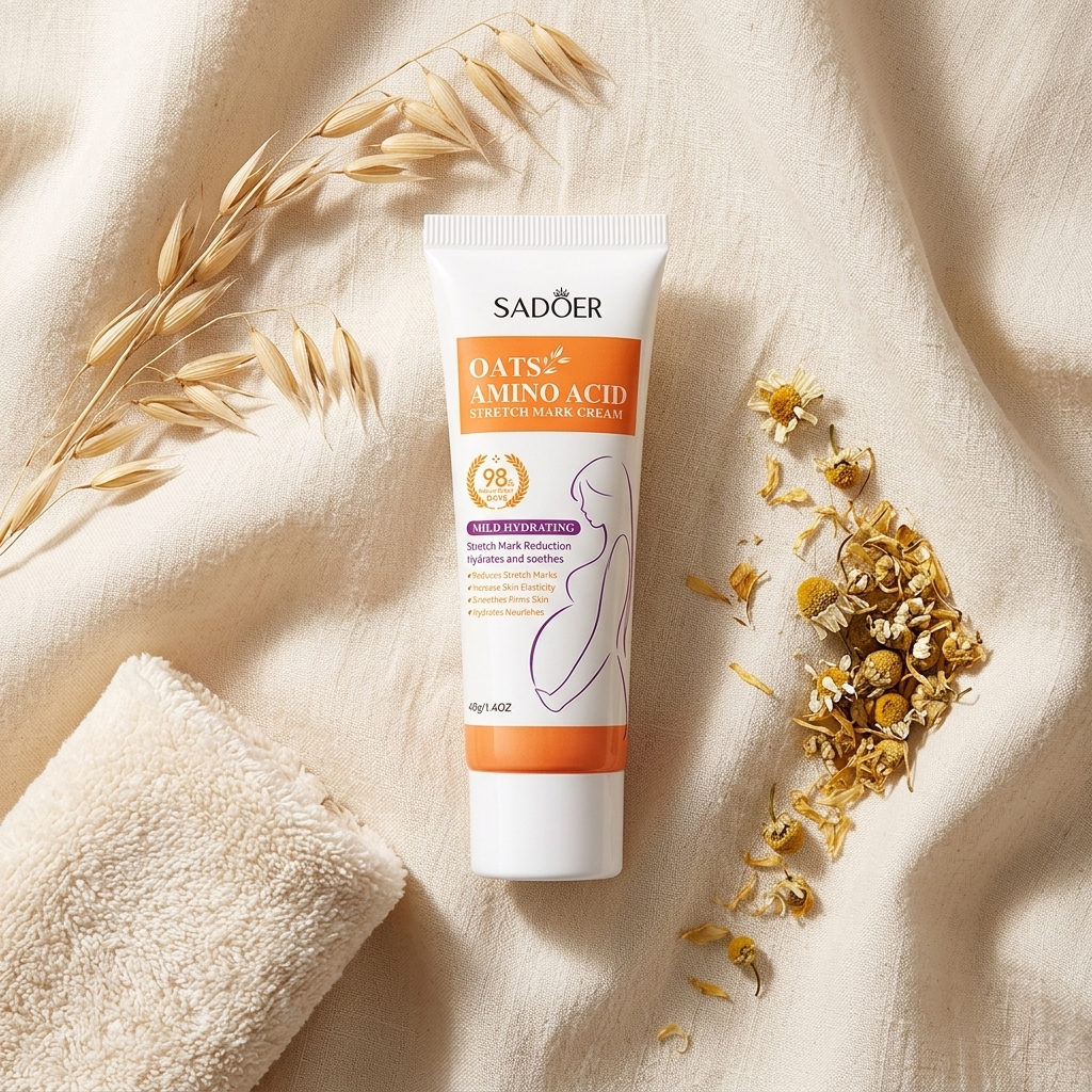 Oat Amino Acid Stretch Mark Moisturizing Cream