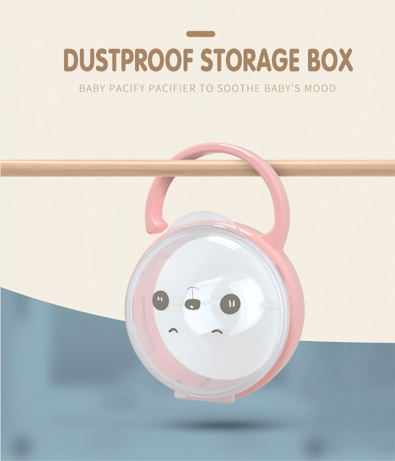 Portable Baby Pacifier Case – Universal and Travel-Friendly