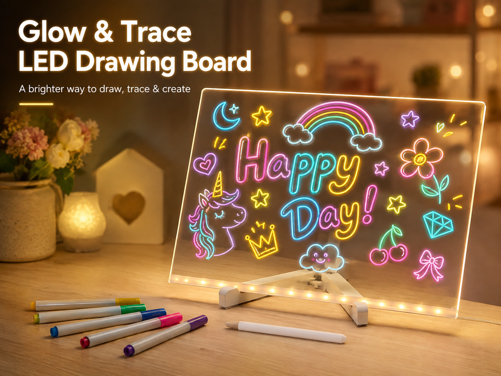 Glow & Trace LED Drawing Board