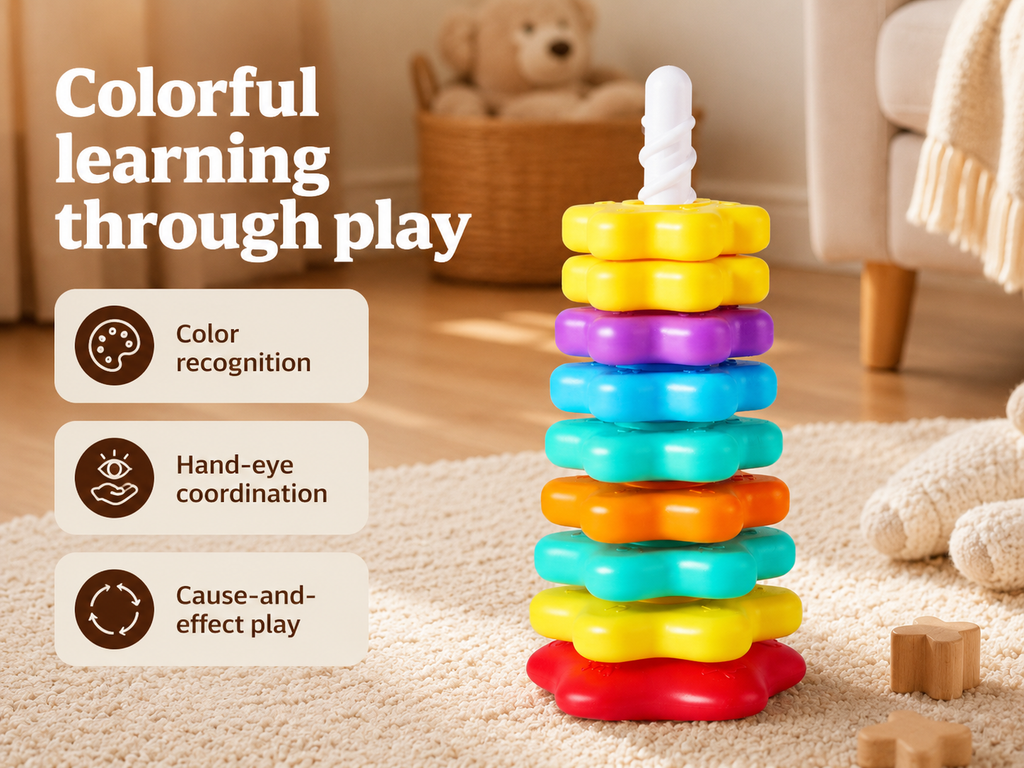 Rainbow Spinning Tower