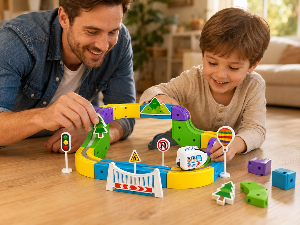 Magnetic Adventure Track Set – 93pcs