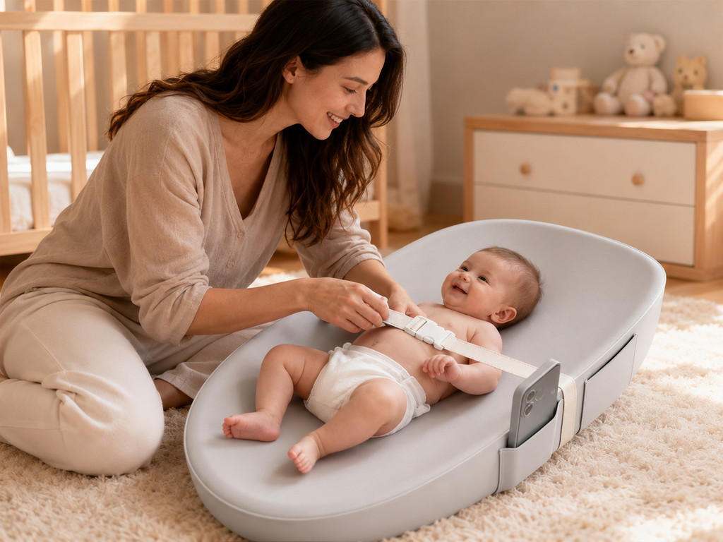 Contoured Baby Changing Pad with Removable Cover
