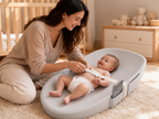 Contoured Baby Changing Pad with Removable Cover