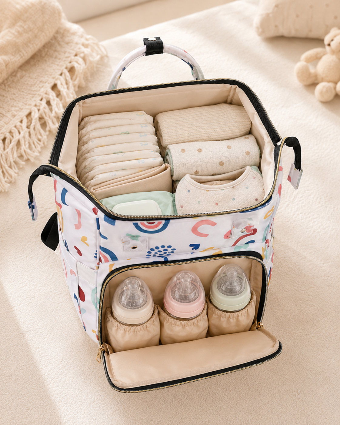 BloomPack Lightweight Diaper Backpack