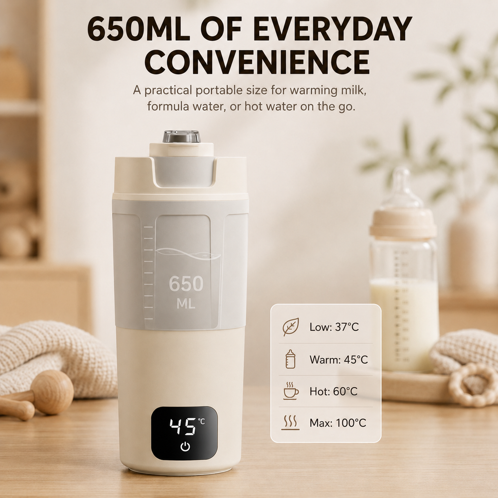 WarmGo Portable Formula & Milk Warmer