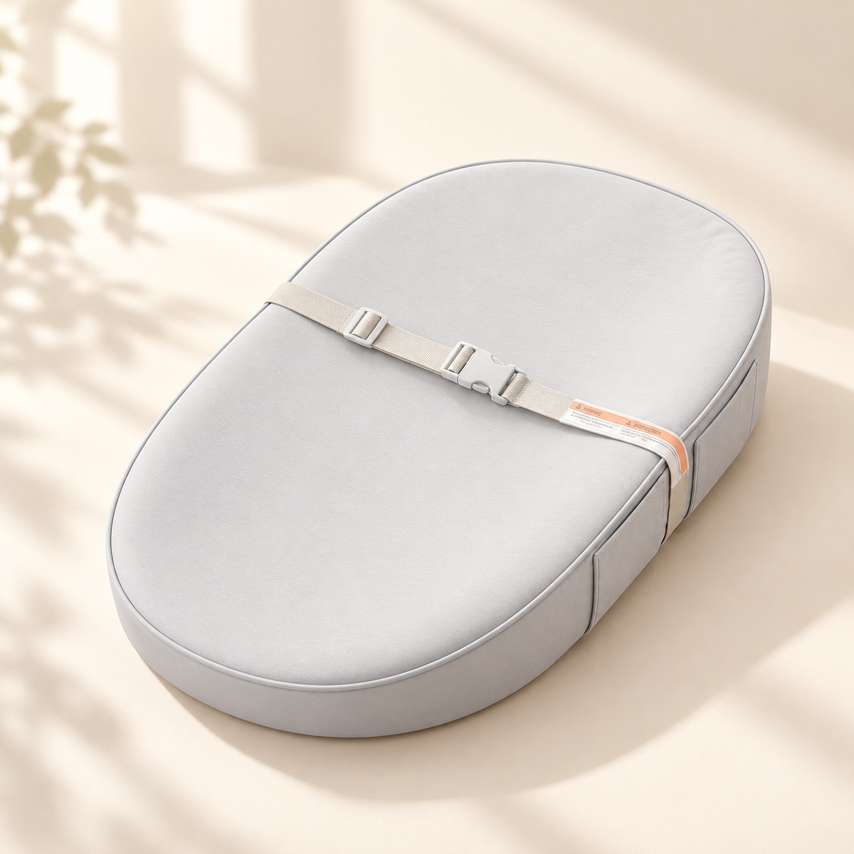 Contoured Baby Changing Pad with Removable Cover