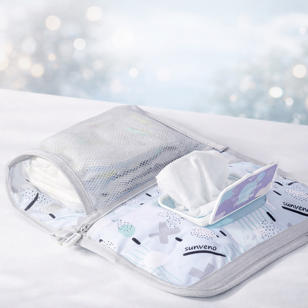 Portable Waterproof Changing Mat for Clean Changes Anywhere