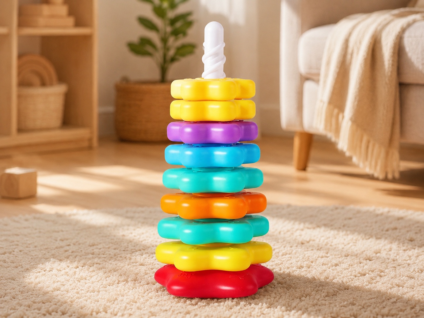 Rainbow Spinning Tower