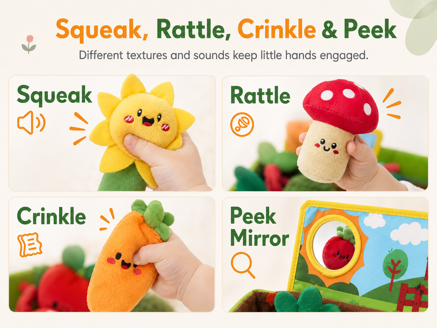 Little Sprout Sensory Garden Play Set