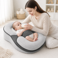 Baby Feeding Support Cushion — Gentle 15° Incline for Cleaner Bottle Feeds