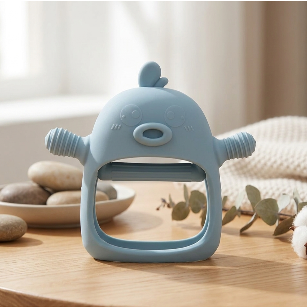 Baby Teething Teether – Gentle Silicone Gum Relief