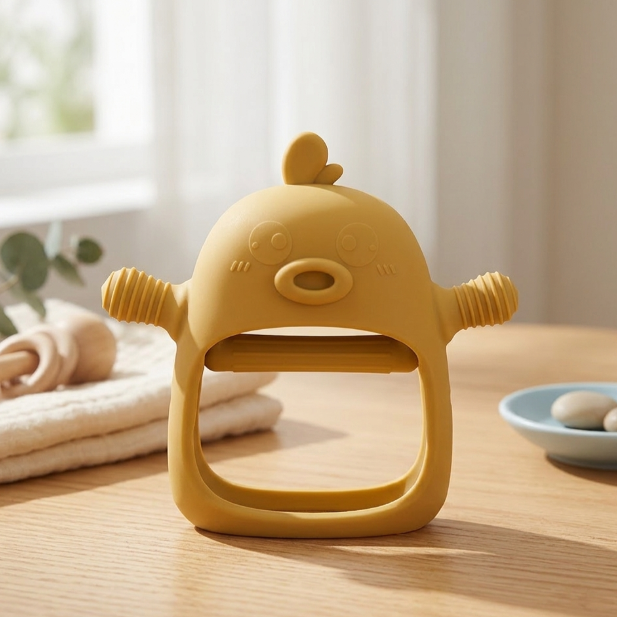 Baby Teething Teether – Gentle Silicone Gum Relief