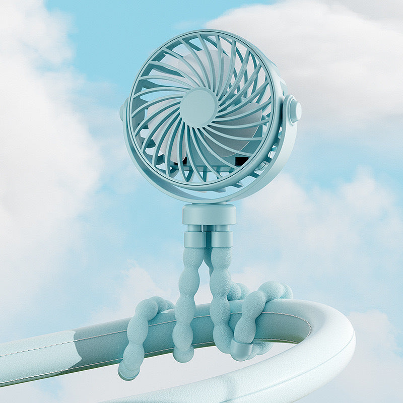 CoolGo Stroller Fan – Portable Clip-On Baby Fan