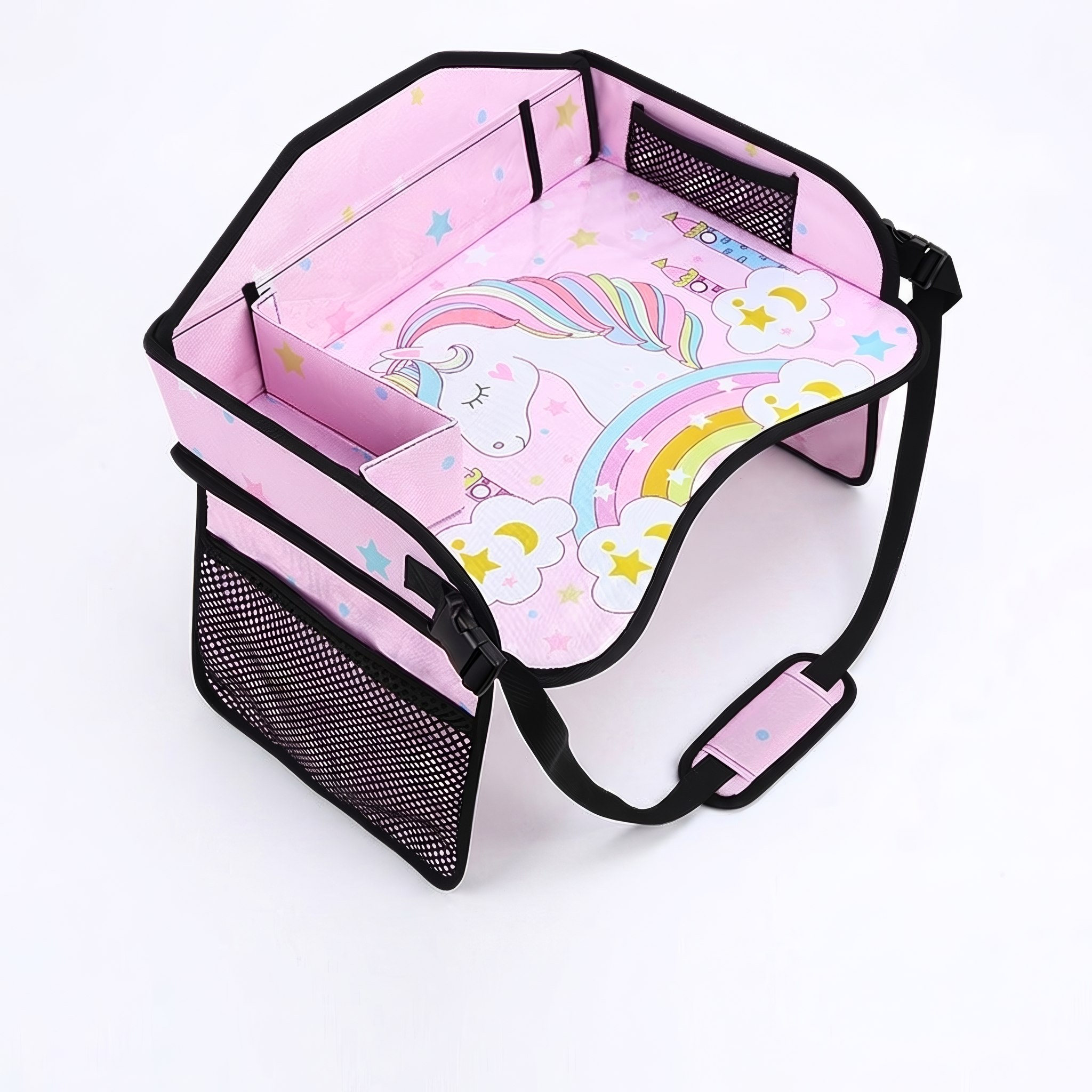 Kids Car Travel Tray & Activity Organizer