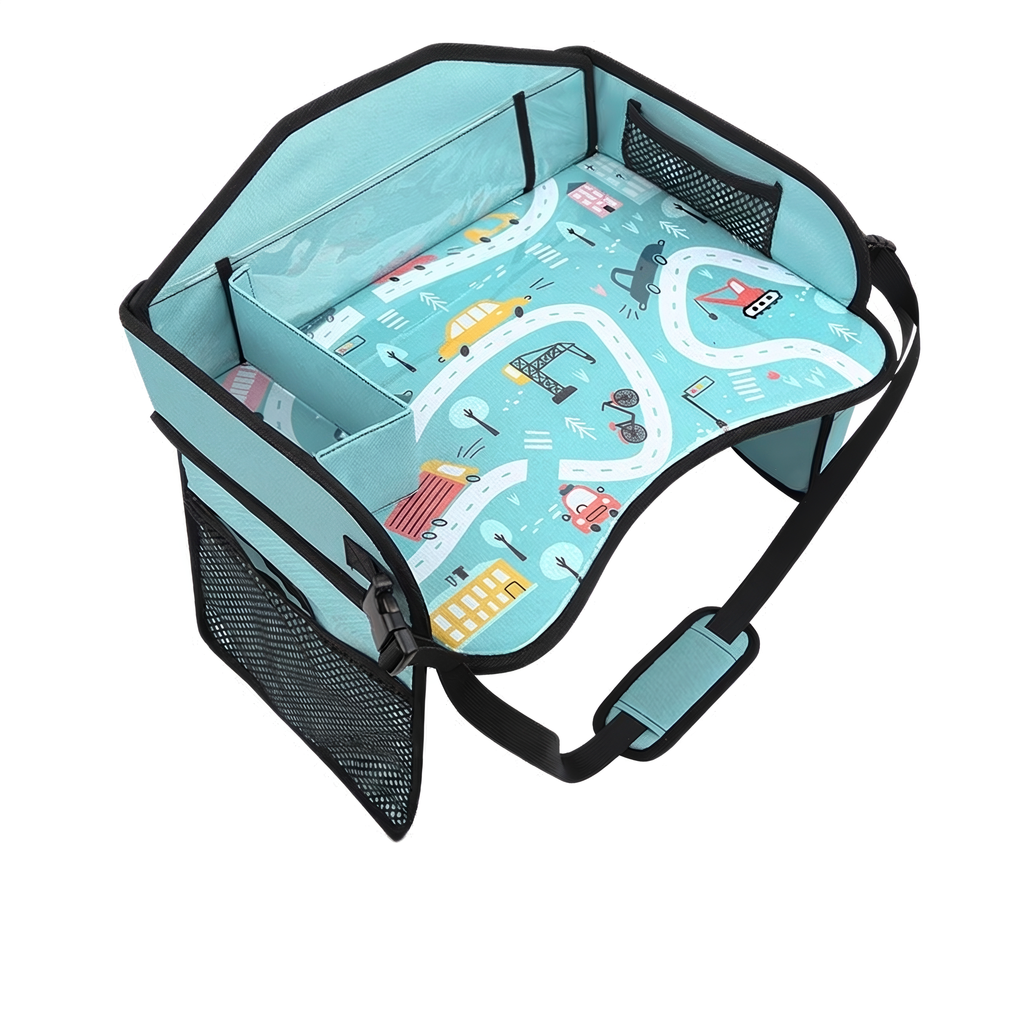Kids Car Travel Tray & Activity Organizer