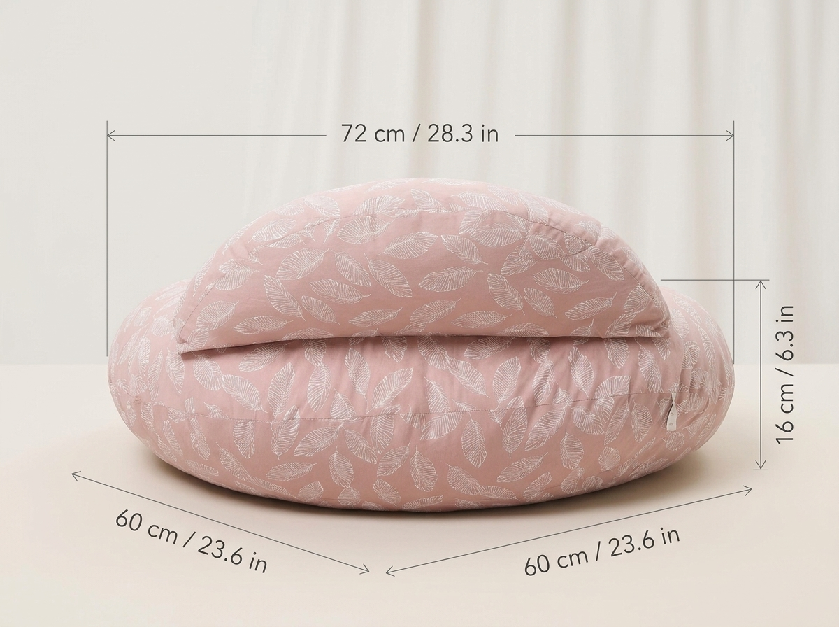 ComfortNest Nursing Support Pillow – Full-Body Feeding Comfort