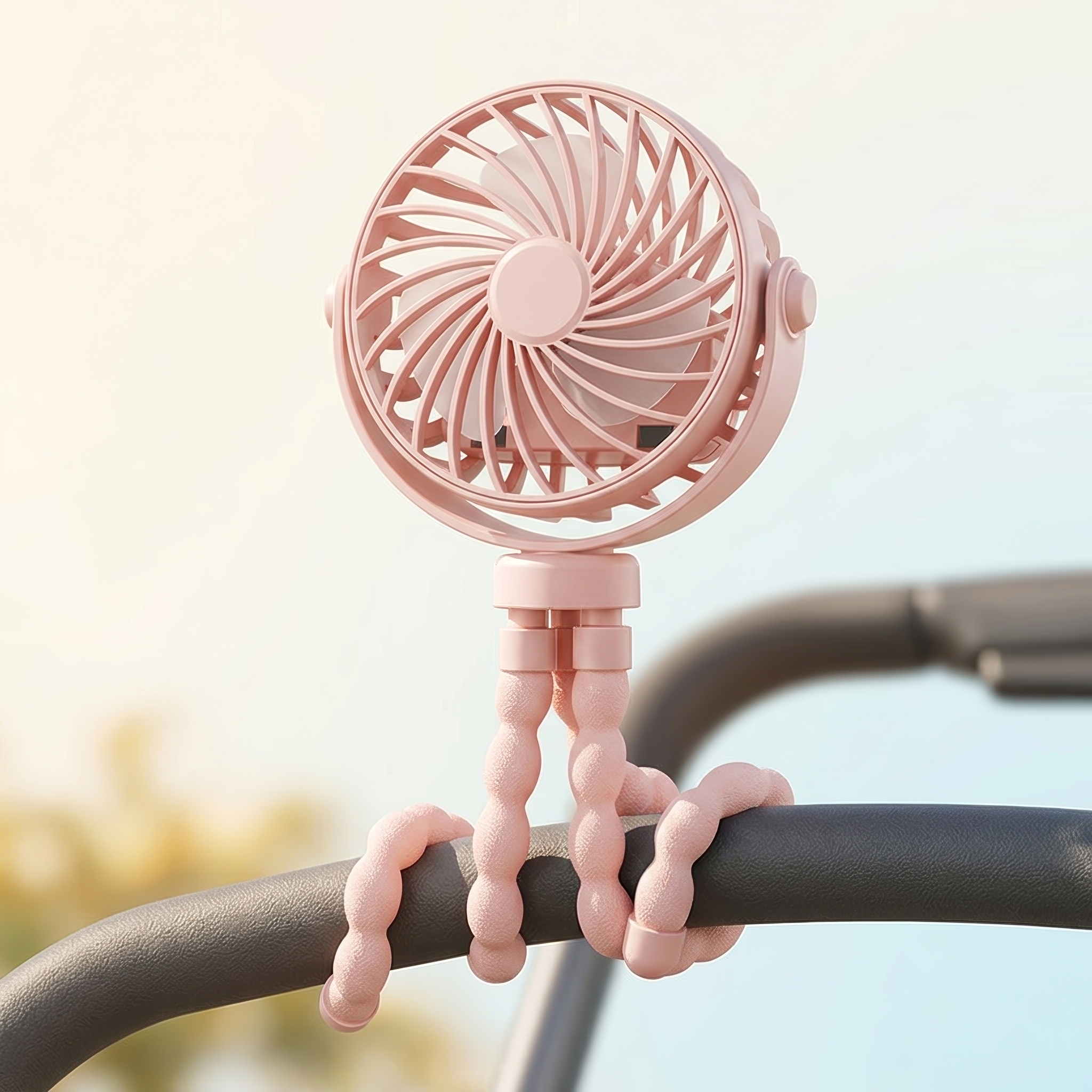 CoolGo Stroller Fan – Portable Clip-On Baby Fan