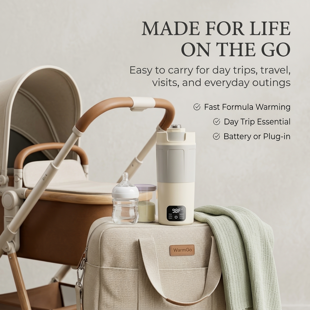 WarmGo Portable Formula & Milk Warmer